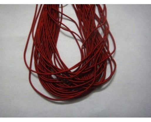 DARK RED MATT - 150 Inches French Metal Wire Gimp Coil Bullion Purl - Smooth Regular - 3.80 Meters